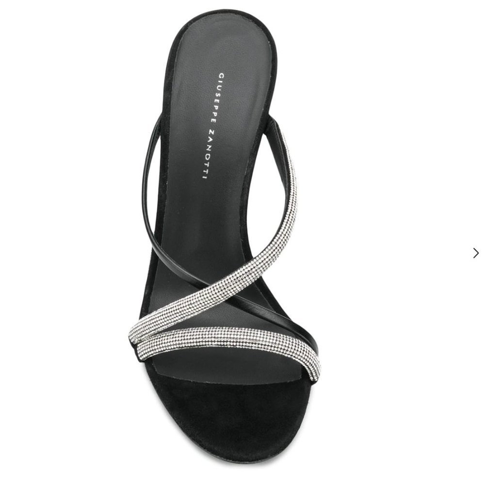Giuseppe Zanotti Crystal-Embellished Stappy Mules - Picture 2 of 11